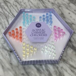 Yellow Cab Games, Skyline Collection: Acrylic Chinese Checkers